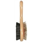 WOODEN SMALL BRUSH DOUBLE 17X5X5 CM