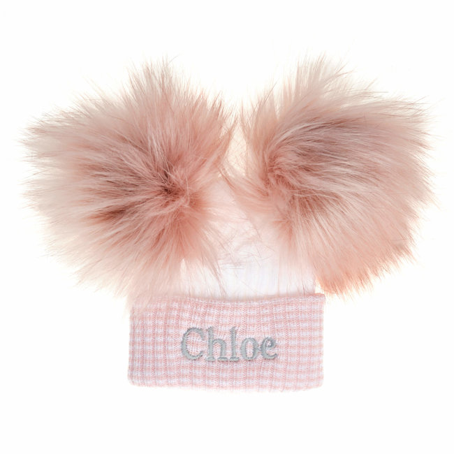 newborn pom pom hat