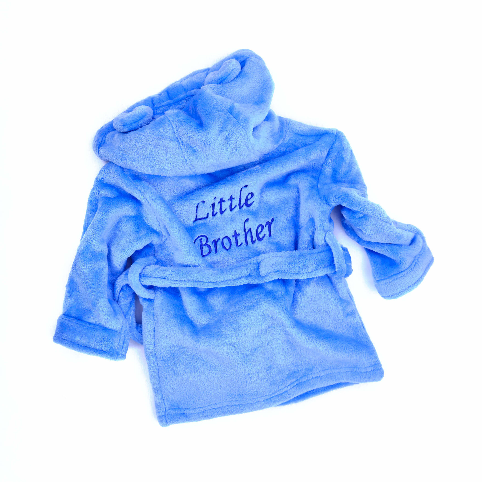 personalised baby boy dressing gown