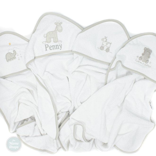 personalised gowns and towels