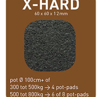 Pot-Pads Pot-Pad X-Hard (8 stuks)