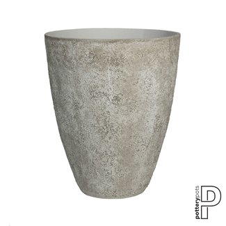 PotteryPots Bernd Oyster White