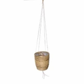 Van der Leeden Hanging Pot Stripe Grey