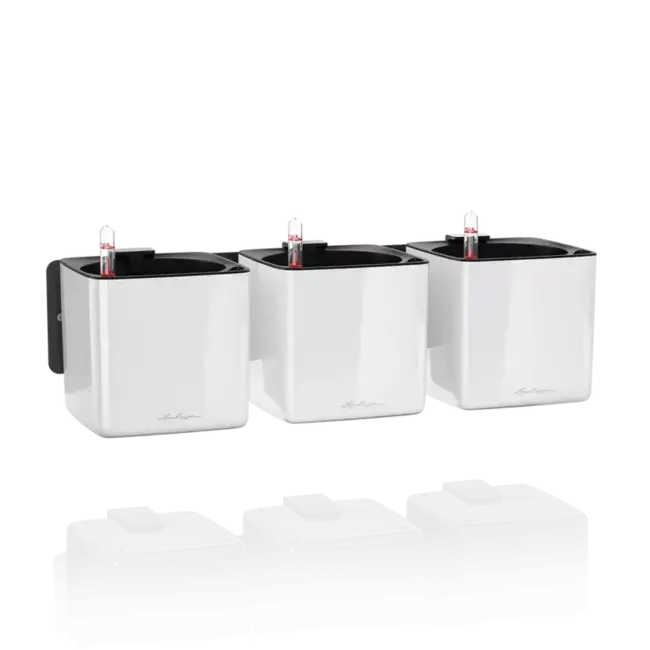 Cube Glossy Green Wall Home Kit 48 x 15 x 14 cm Pottenland