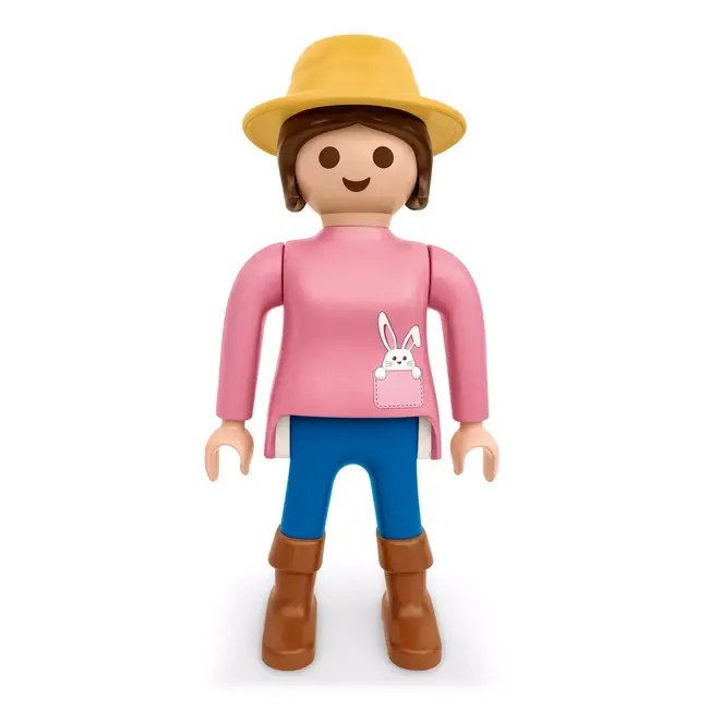 Playmobil - Lechuza Vrouw met haas - 65 cm