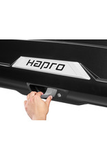 Hapro trivor 440 liter glans zwart