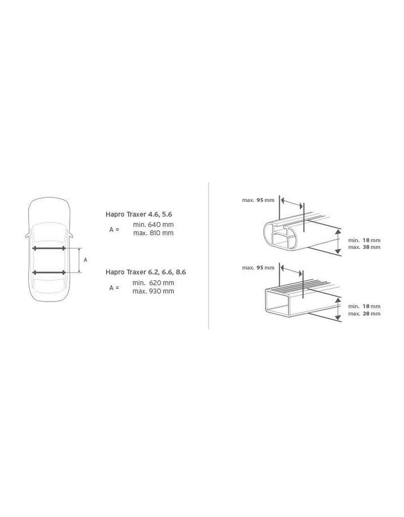 Traxer 8.6 antracite dakkoffer