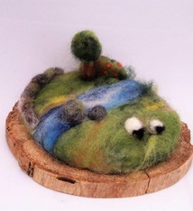 De Wolshoop Landschapje