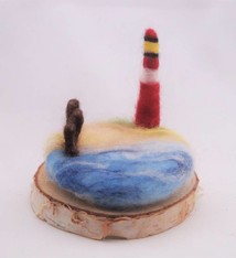 De Wolshoop Landschapje strand