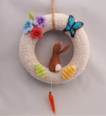 De Wolshoop Paaskrans