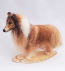 De Wolshoop Hond Collie blond