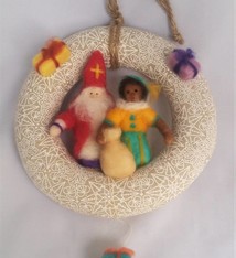 De Wolshoop Krans Sinterklaas