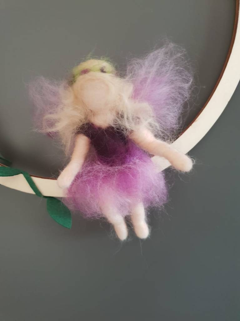 De Wolshoop Hanger Lente Elfje purple