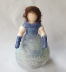 De Wolshoop Winterprinses met verlichting