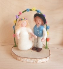 De Wolshoop Pinksterbruid & bruidegom