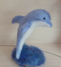 De Wolshoop Dolfijn op voet