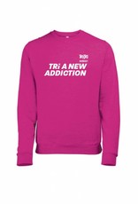 Men's fitted 'Tri A New Addiction' Sweat