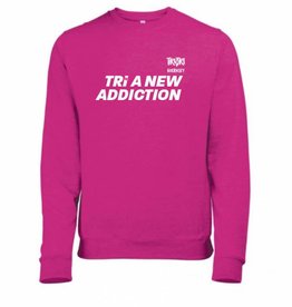 Men's fitted 'Tri A New Addiction' Sweat