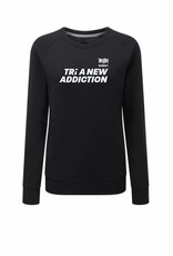 Ladies 'Tri A New Addiction' Raglan Sweatshirt