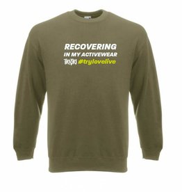 Unisex RECOVERING IN MY ACTIVEWEAR Supersoft Sweatshirt