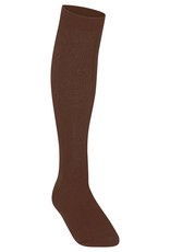 Girls Knee High Socks Brown