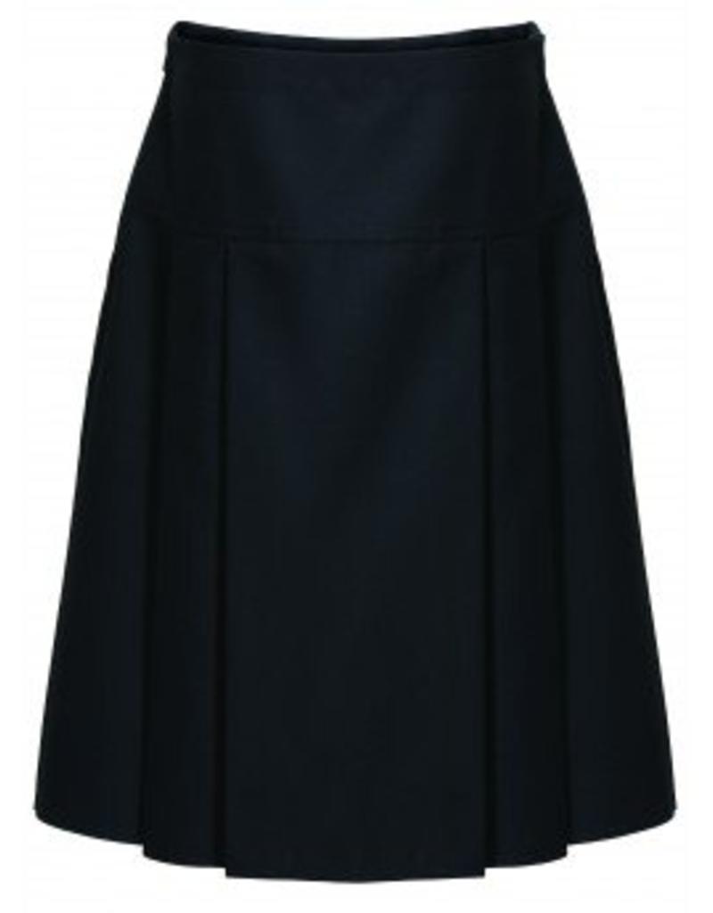 Black Drop Waist Skirt