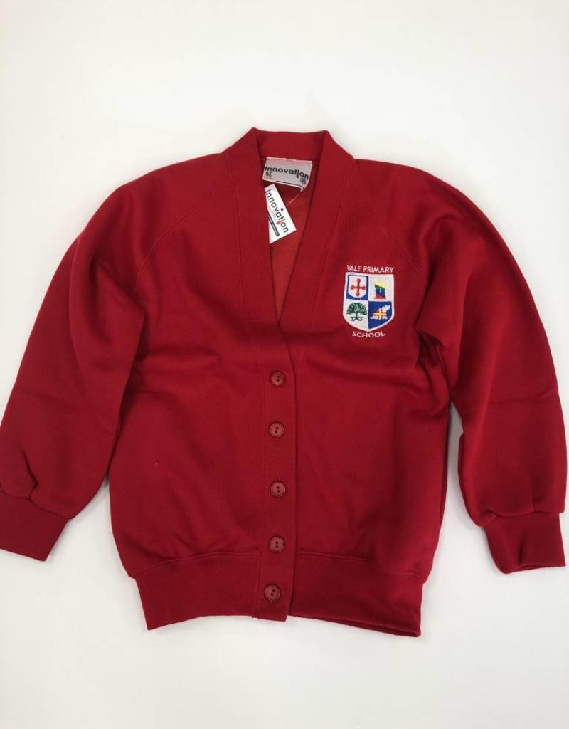 Vale Primary Sweatshirt Cardigan