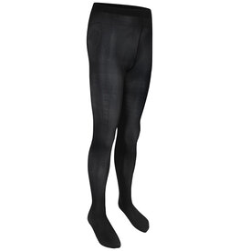 Girls Black Opaque Tights
