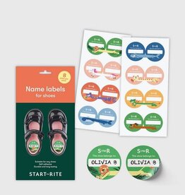 Start Rite Character Shoe Labels