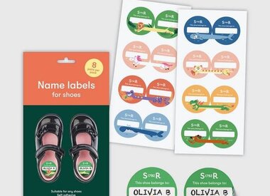Character Shoe Labels