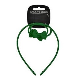 Alice Band Bow with Elastics