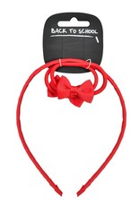 Alice Band Bow with Elastics