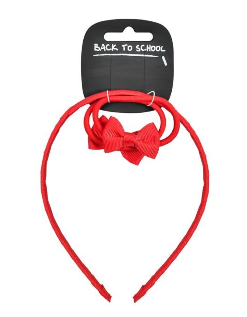 Alice Band Bow with Elastics