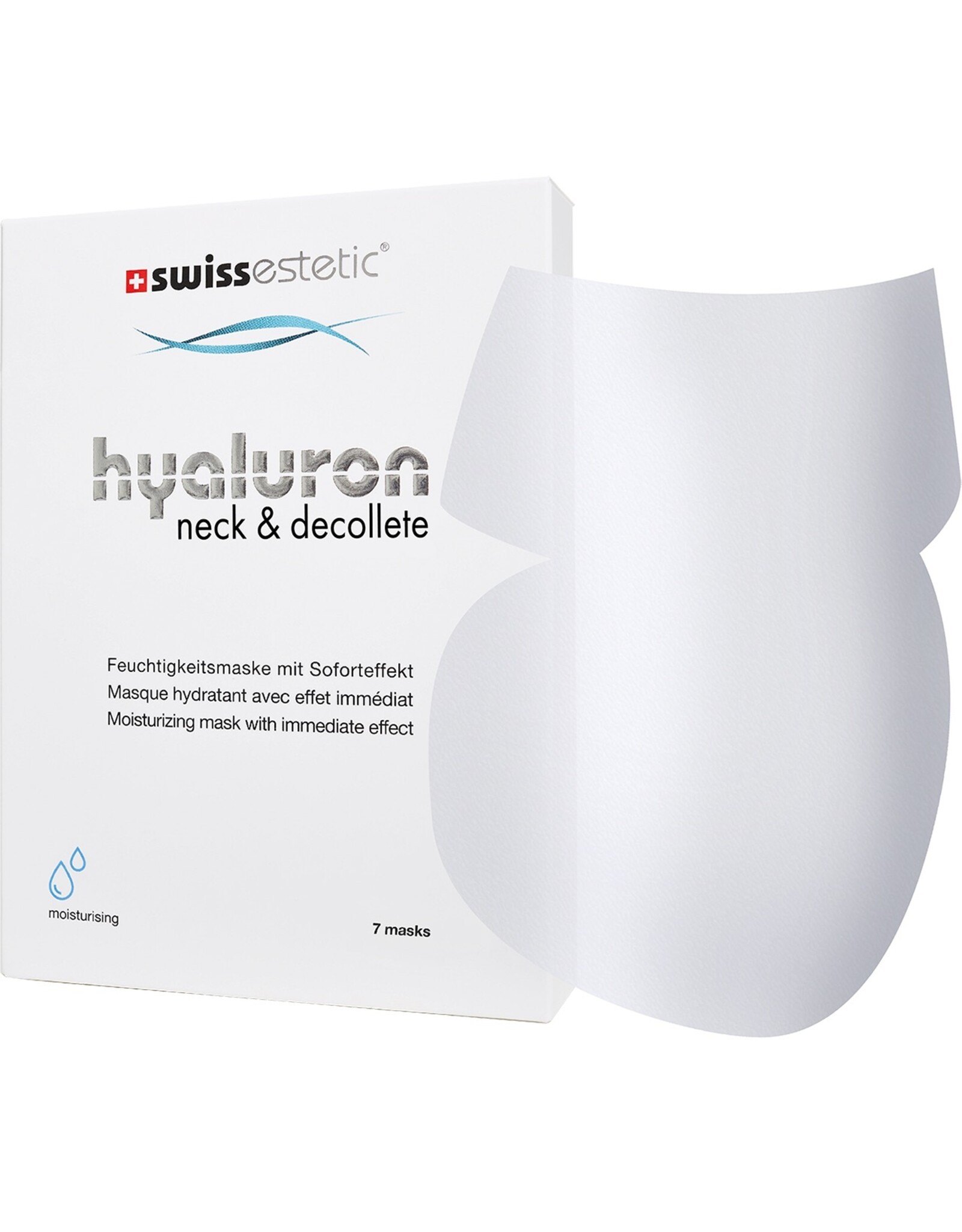 hyaluron neck & decollete mask - swissestetic