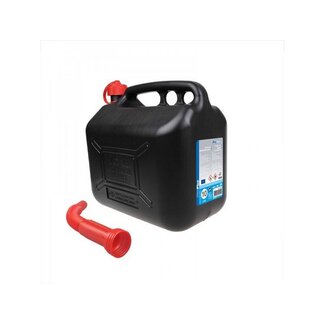 Pro Plus Jerrycan 10 Liter - Kunststof - Zwart - UN-Gekeurd