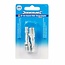 Silverline Luchtslang Bajonet Koppeling - Mannelijke Draad - 1/4 inch BSP - 2 stuks