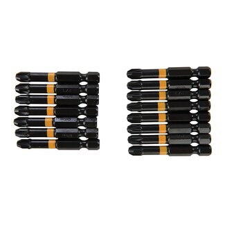Triton Pozidriv Impact Schroefbit - PZ3 - 50 mm - 15 stuks - Hoge koppel en duurzaamheid