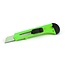 Benson Stanleymes - Afbreekmes 18 mm - Ergonomisch - Veiligheidsfunctie - Groen/Geel