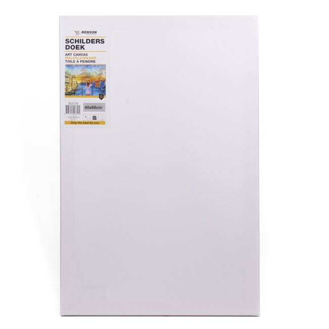 Benson Schildersdoek - Katoen - Dubbel gesso - 40 x 60 cm - Set van 10