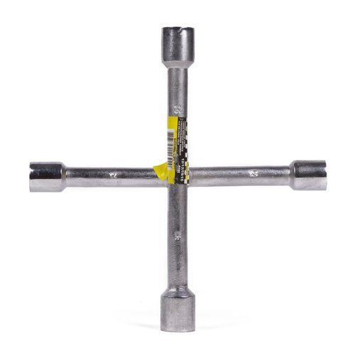Benson Kruissleutel - Wielmoer Sleutel - 12 t/m 15 mm - Verchroomd Benson Kruissleutel - Wielmoer Sleutel - 12 t/m 15 mm - Verchroomd