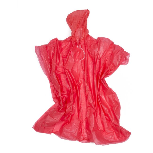 Benson Lichtgewicht regenponcho - herbruikbaar - universele maat - 100 cm lengte - 124 cm breedte