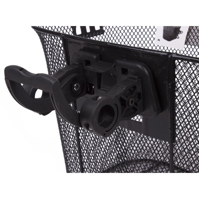 Benson Afneembare metalen fietsmand - stevig en ruim - 34 x 25 x 26 cm