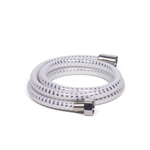 Benson Doucheslang Wit - Chroom - 150 cm Benson Doucheslang Wit - Chroom - 150 cm