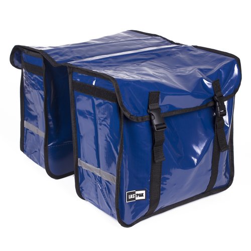 Lastpak Dubbele Fietstas - 46 liter - Bisonyl - Blauw Lastpak Dubbele Fietstas - 46 liter - Bisonyl - Blauw