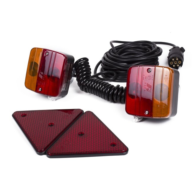 Benson Magnetische aanhangerverlichting - 7.5 meter kabel - snelle installatie - sterke magneten