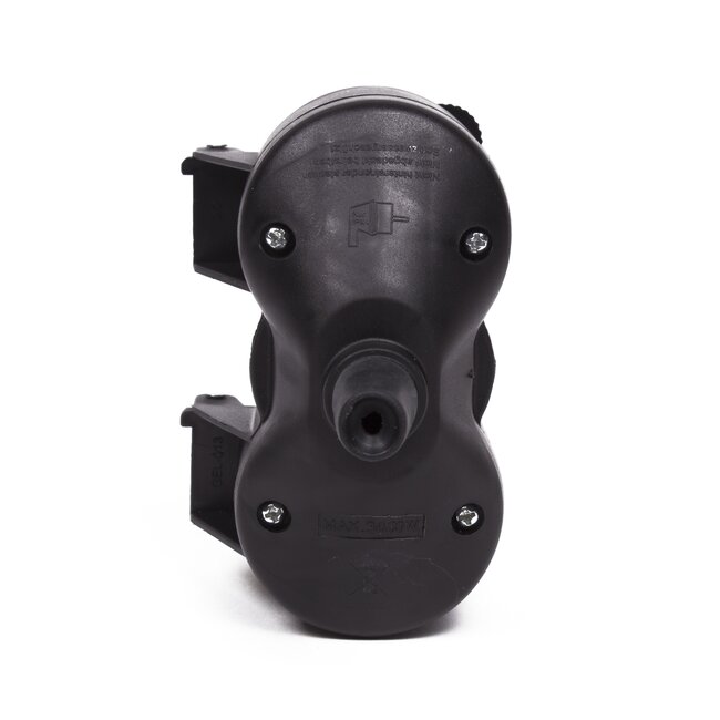 Benson Dubbele contrastekker voor buiten - IP44 - zwart - 3680W - TÜV getest