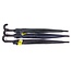 Benson Grote opvouwbare paraplu - 120 cm - windbestendig - houten handvat - willekeurige kleur