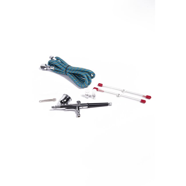 Hofftech Airbrush Set - Compleet - met Luchtslang