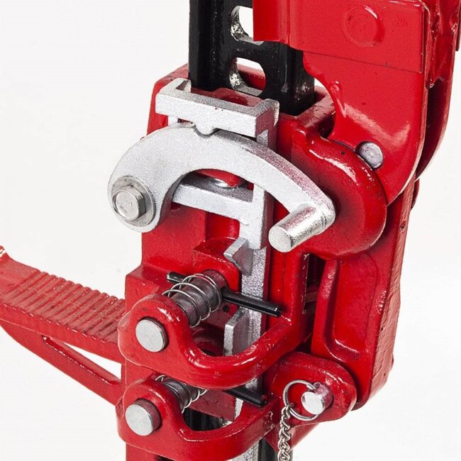 Benson Krachtige handkrik - 3 ton - vrijloopfunctie - 120 cm - robuust ontwerp