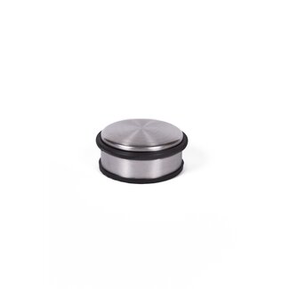 Benson Deurstopper - RVS - Ø 10 cm - 5 stuks - Met rubberen ringen en voetjes